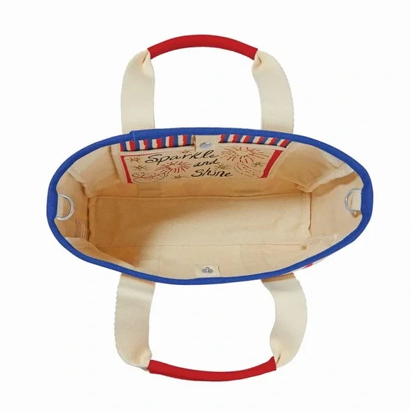 BRIGHTON Red White And You Mini Tote NWOT - Picture 3 of 10